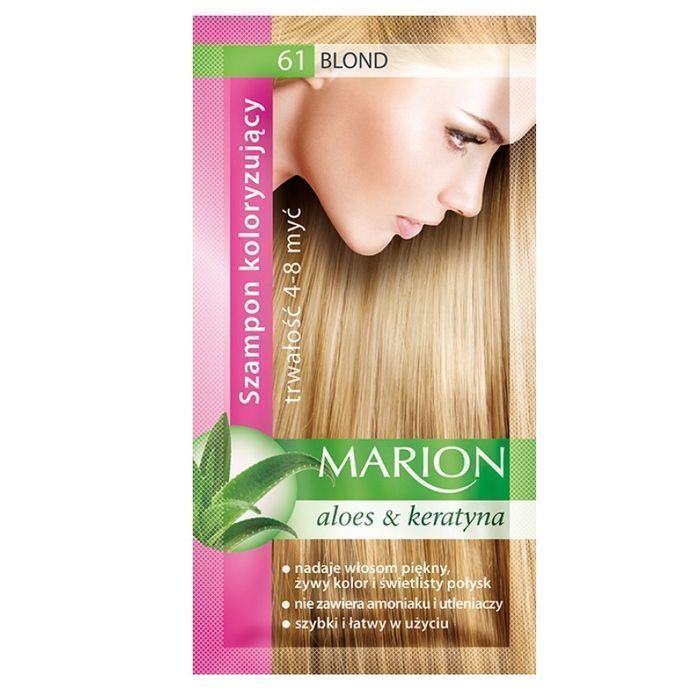 Marion Szampon Koloryzujący 4-8 Myć 61 Blond 40Ml (P1)