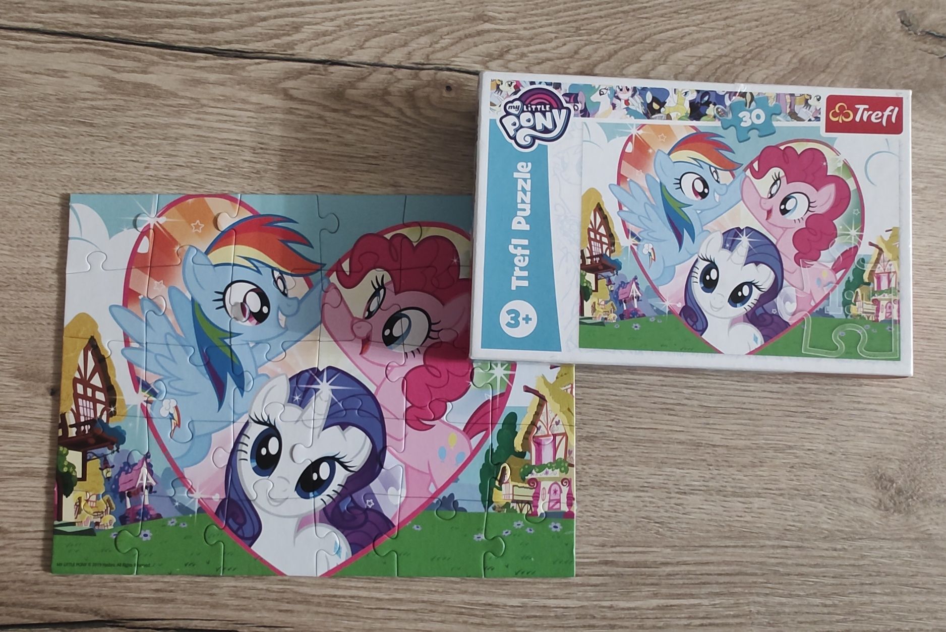 Puzzle 3 plus 30 elementowe