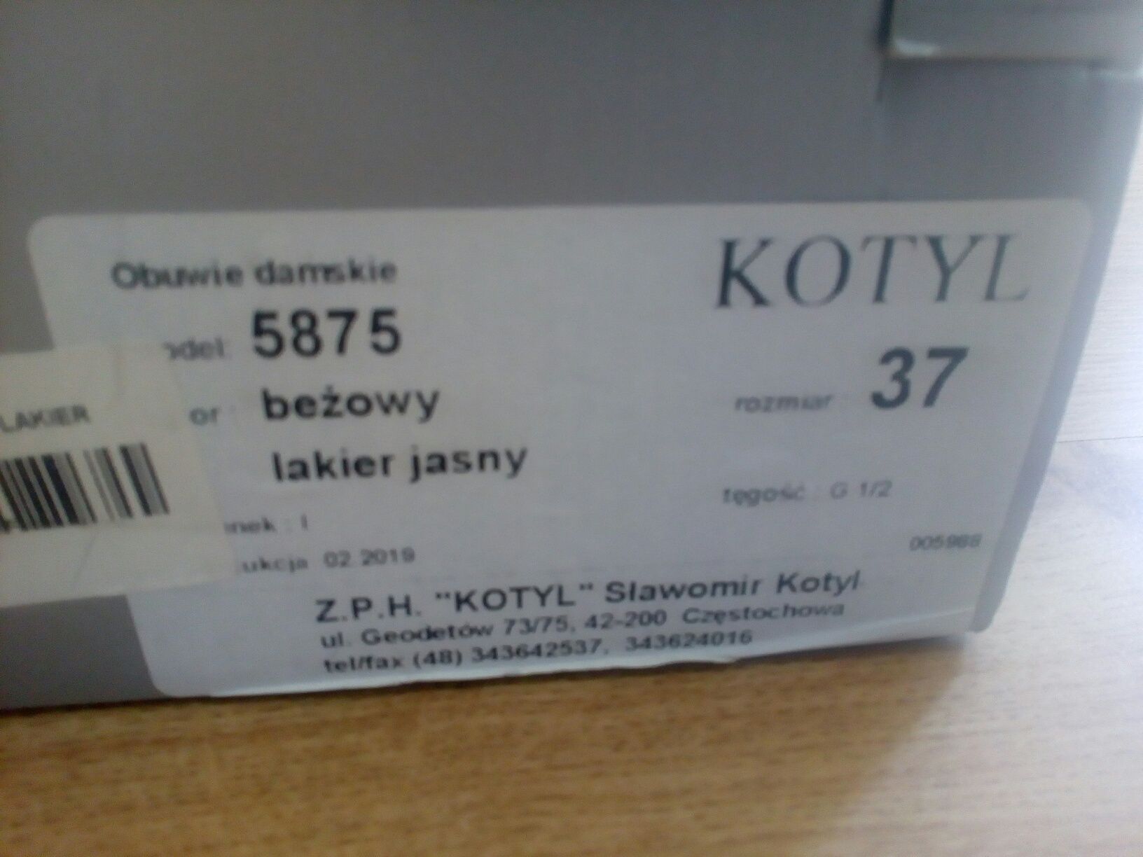 buty ślubne KOTYL