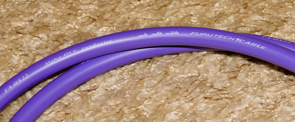 Interkonekt HiFi ATAudio 2RCA-2RCA 0,5m (7N OCC, rodowane końcówki)