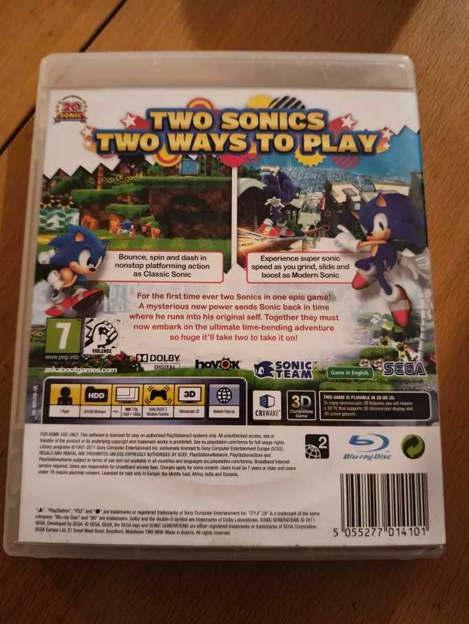 Gra PS3 Sonic Generations