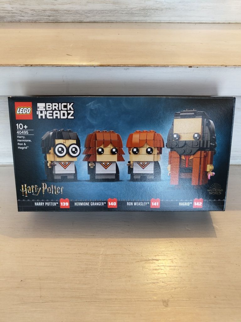 Lego brickheadz Harry, Hermiona, Ron i Hagrid 40495