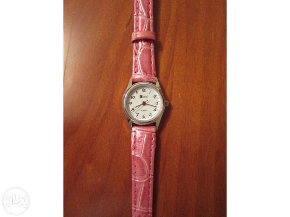 Relógio menina rosa