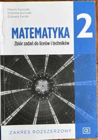 Matematyka zbiór zadań Klasa 2 rozszerzony PAZDRO B