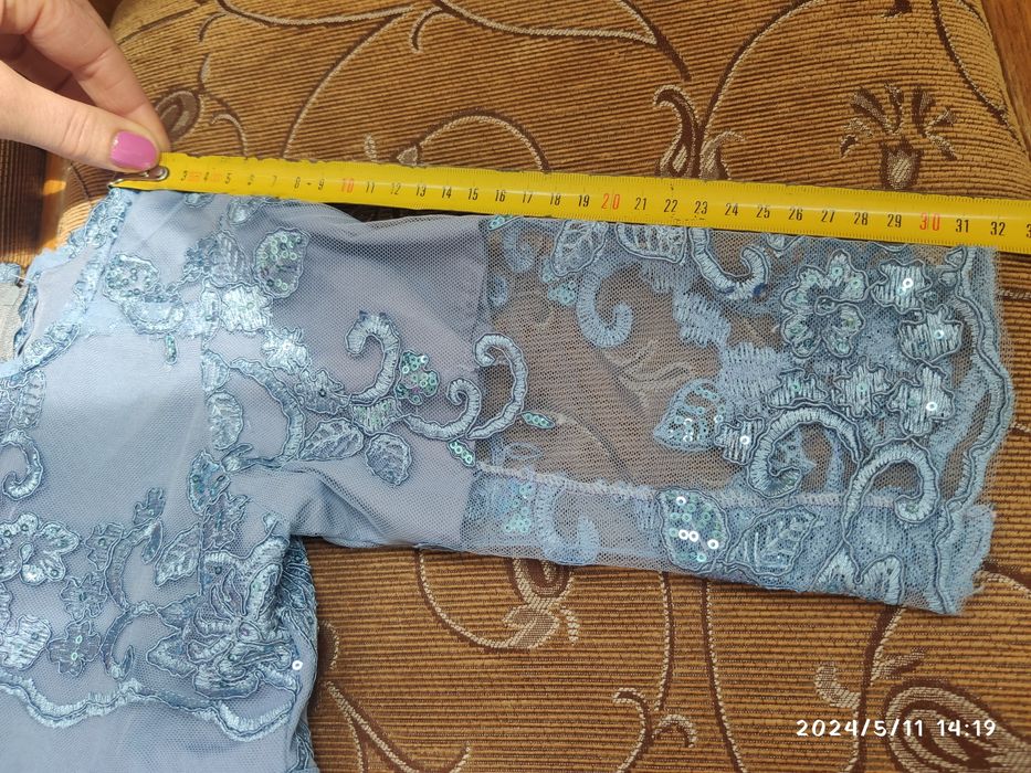 Стильне оригінальне плаття,сукня на свято,випускний,в церкву 116-122 р