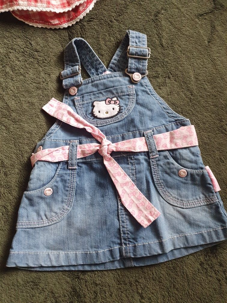 Sukienki sukienka 3szt Hello Kitty 62/68 Reserved H&M