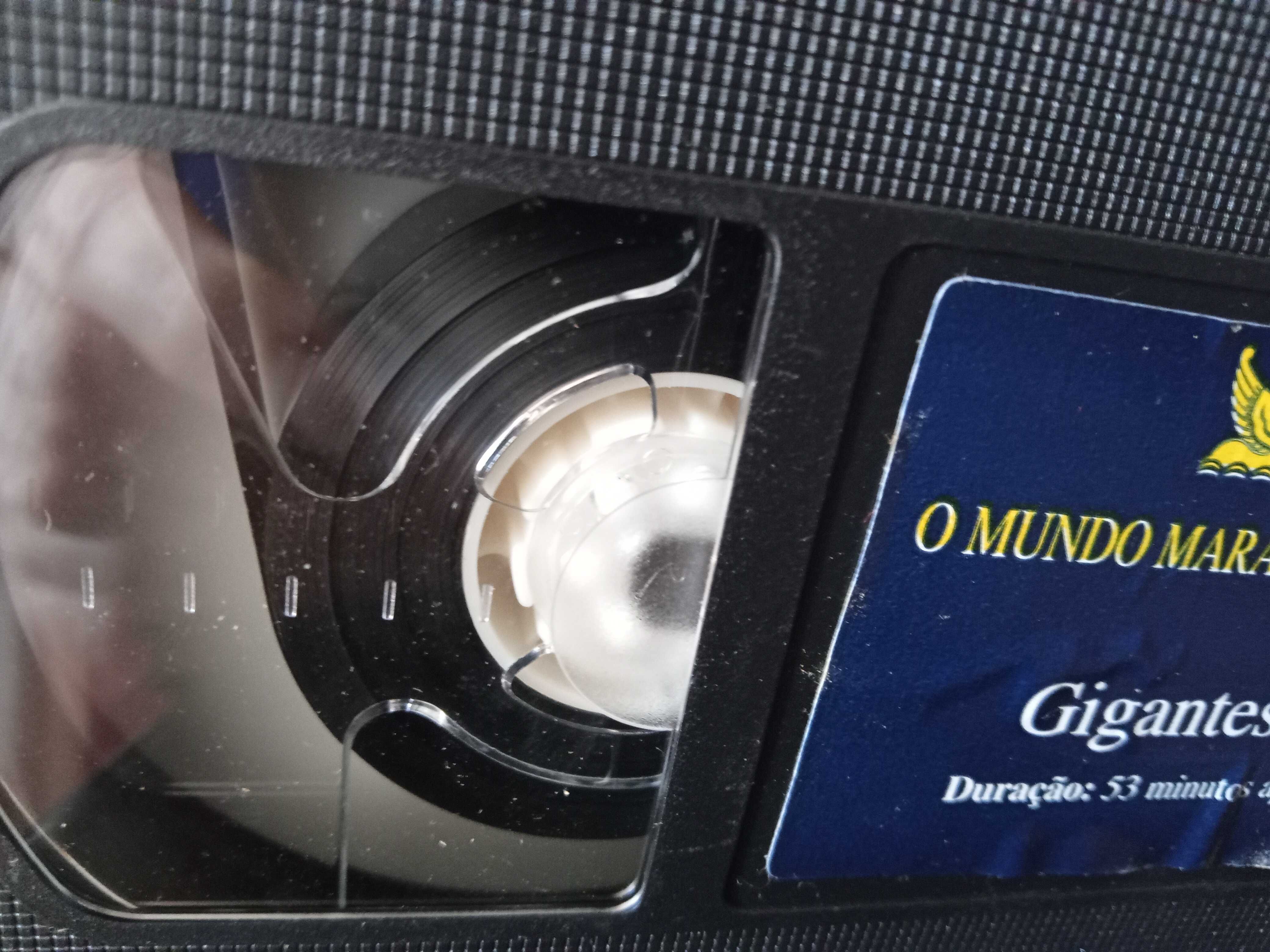 O Mundo Maravilhoso dos Oceanos- 3 cassetes VHS