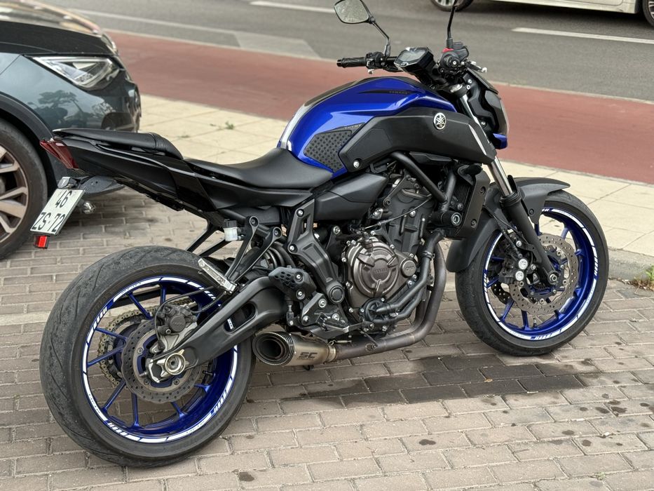 Yamaha MT-07 55kw 2020