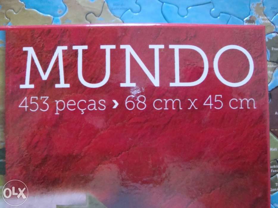 Puzzle Mundo 453 Peças