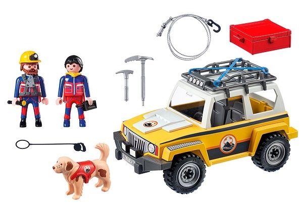 Playmobil Jipe todo o terreno resgate montanha NOVO
