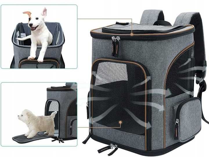 Plecak Transporter dla kota/psa – Rozkładany, design premium, NOWY
