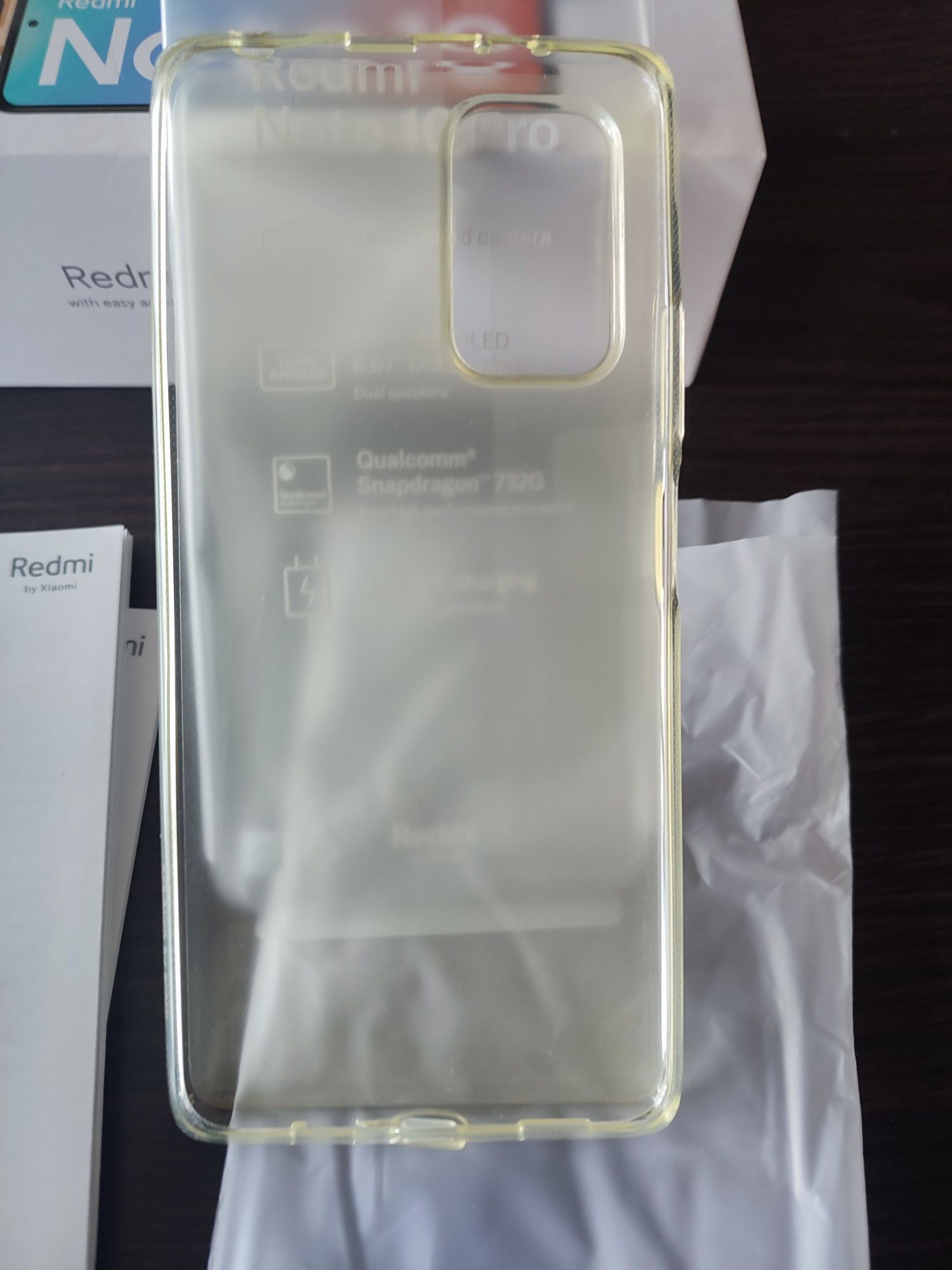 Чехол силикон Оригинал (Redmi Note 10 Pro)