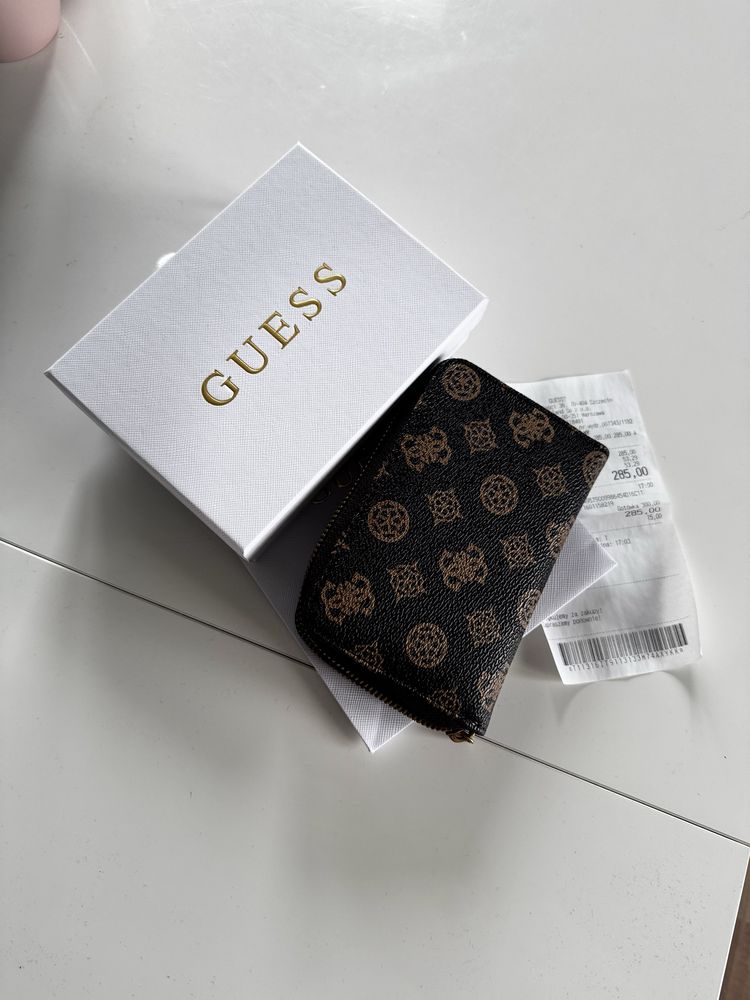 Guess dagan slg medium zip around