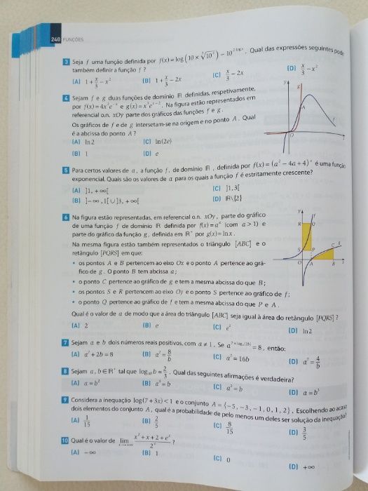 Livro Preparar o Exame Matemática 12