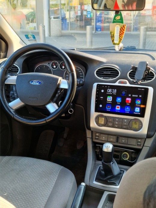 Магнітола Ford focus mk2 2004-2011, Android, під камеру заднього виду