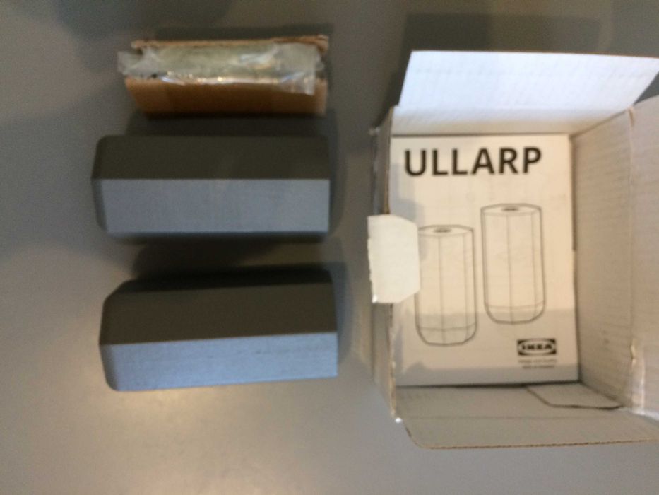 4 x ULLARP drewniane nogi meblowe IKEA SZARE nowe, NEGOCJUJ