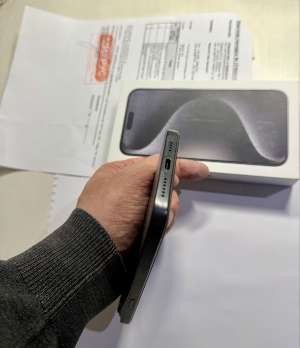 Iphone 15 Pro Max 256гб(Black Titanium) СТАН НОВОГО ТЕЛЕФОНУ!!!