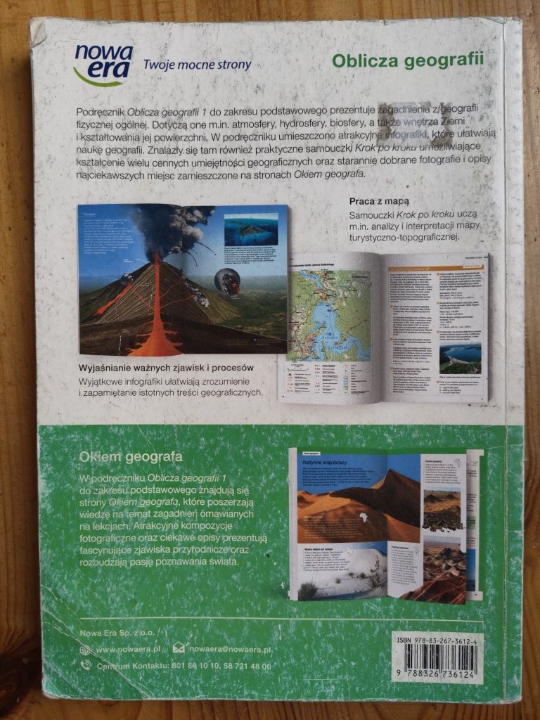 Podręcznik do geografii dla kl.1