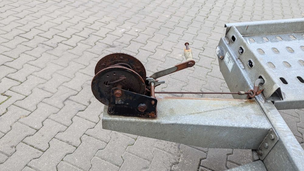 Laweta NIEWIADÓW garbatka 4.5mx2.1m 2700dmc 2018r stabilizator jazdy