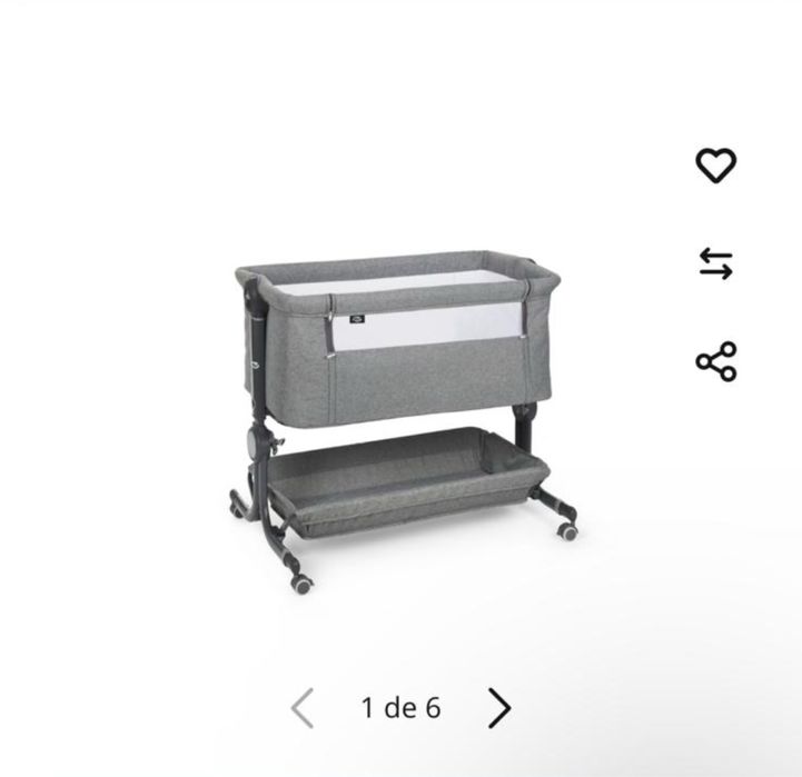 Berço ainda na caixa