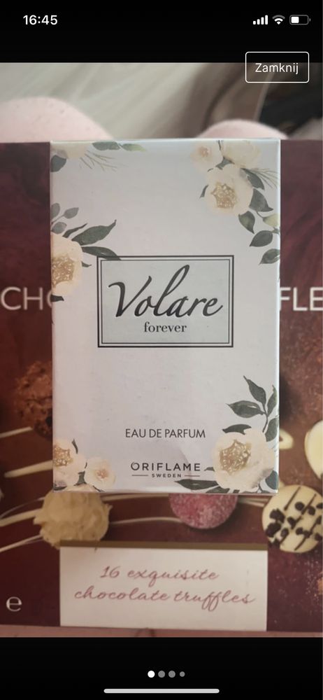 Perfumy Volare forever 50 ml prezent Oriflame nowe folia
