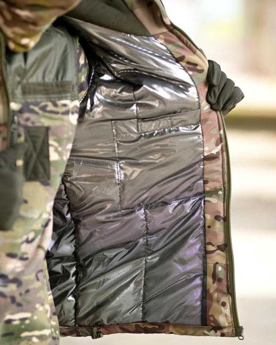 Зимовий тактичний костюм Taslan Multicam 5в1 військова форма