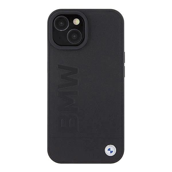 Etui BMW Signature Logo Imprint MagSafe do iPhone 15 - czarne