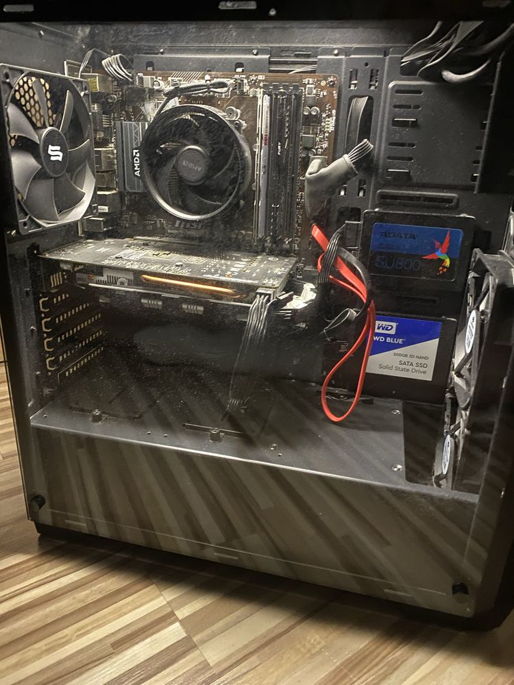 Komputer 16gb AMD 2600 gtx 1060