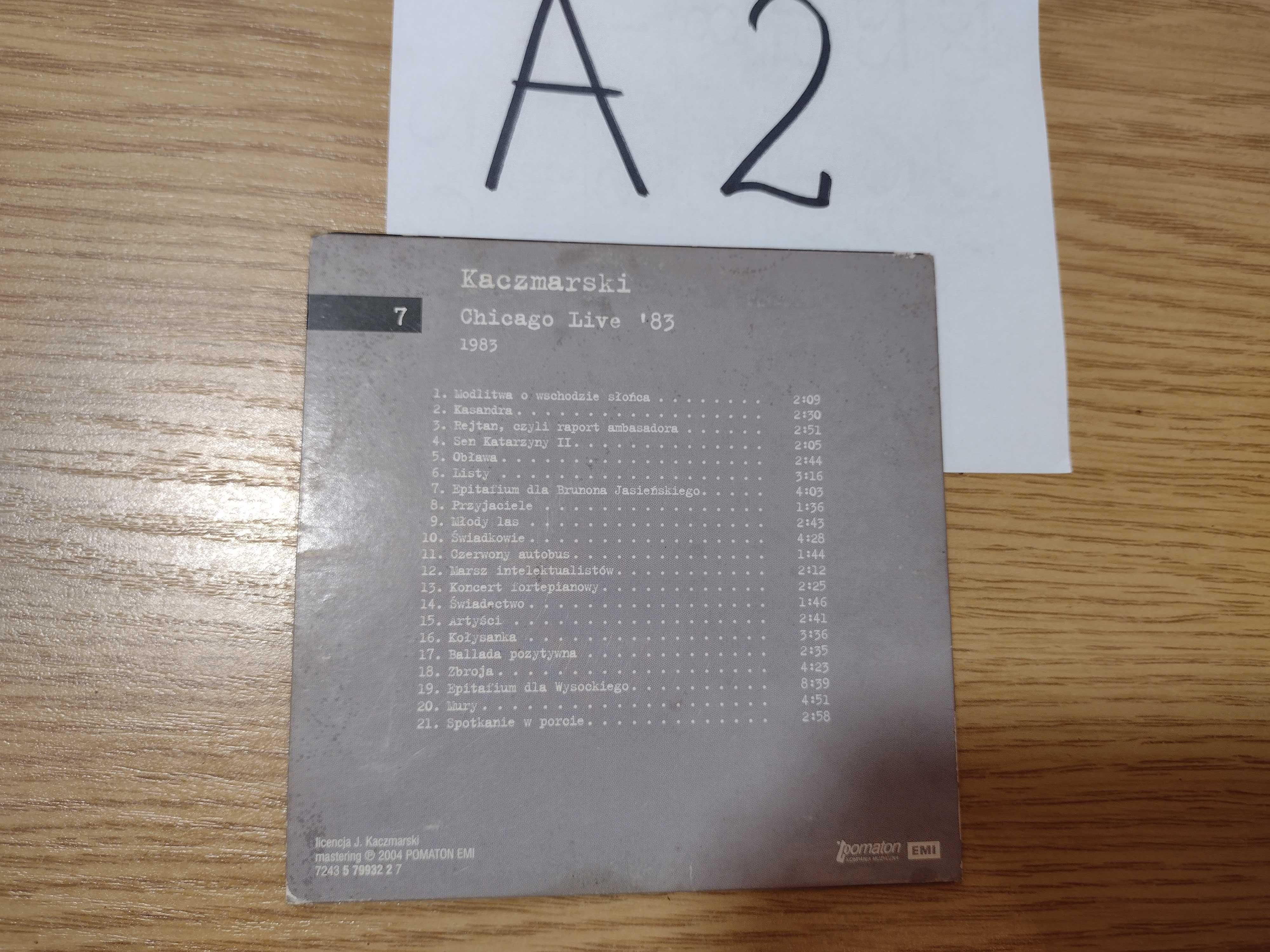 CD Kaczmarski Chicago Live '83