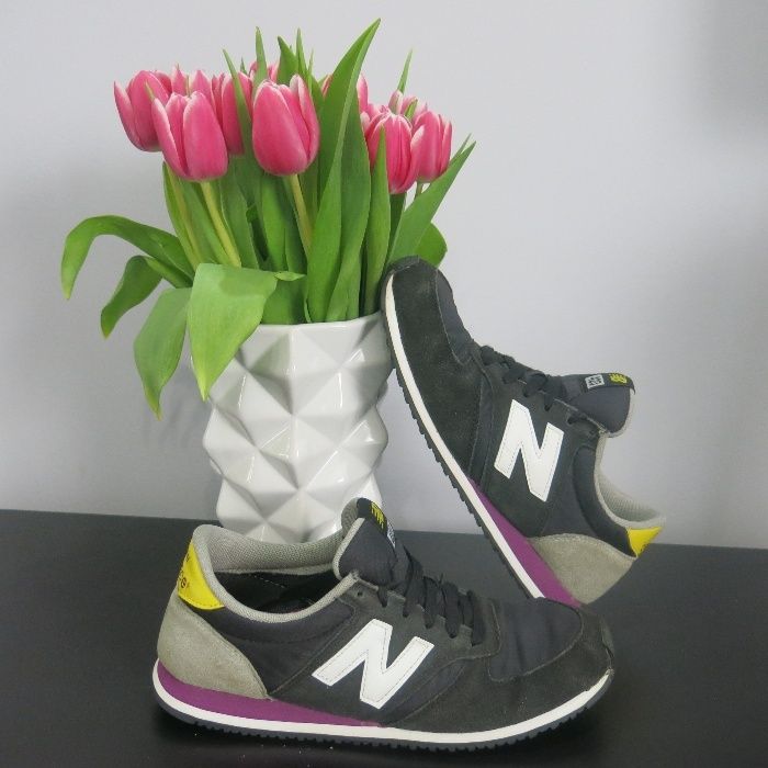 NEW BALANCE granatowe buty damskie 37 adidasy 24cm sport