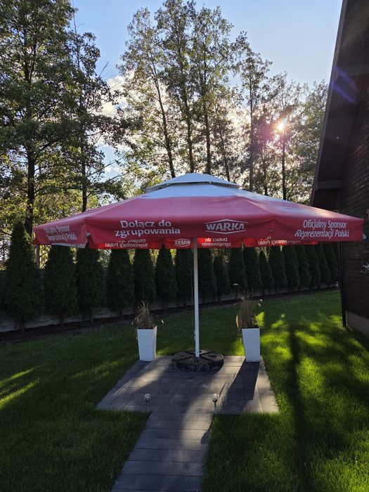 Parasol ogrodowy duży warka 5m