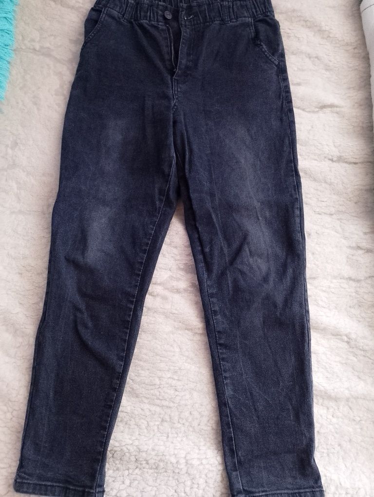 Spodnie jeans dla dziewczyny roz.158cm.