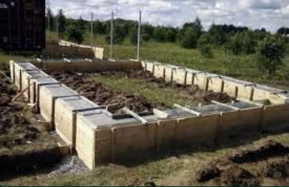 Підвали,погреба, Бетонні роботи Фундамент Майданчики