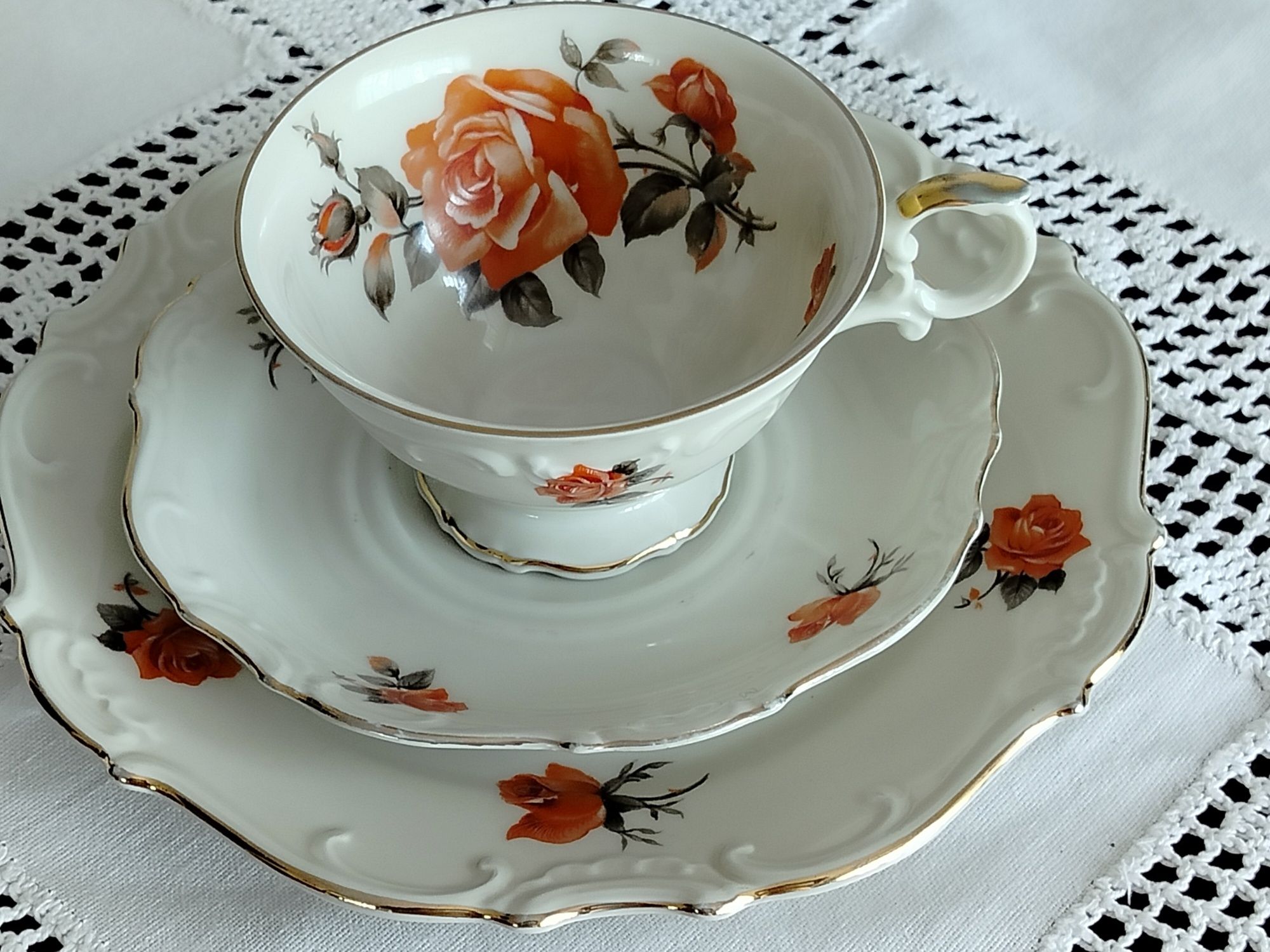 Porcelana Schumann Bawaria filiżanka śniadaniowa