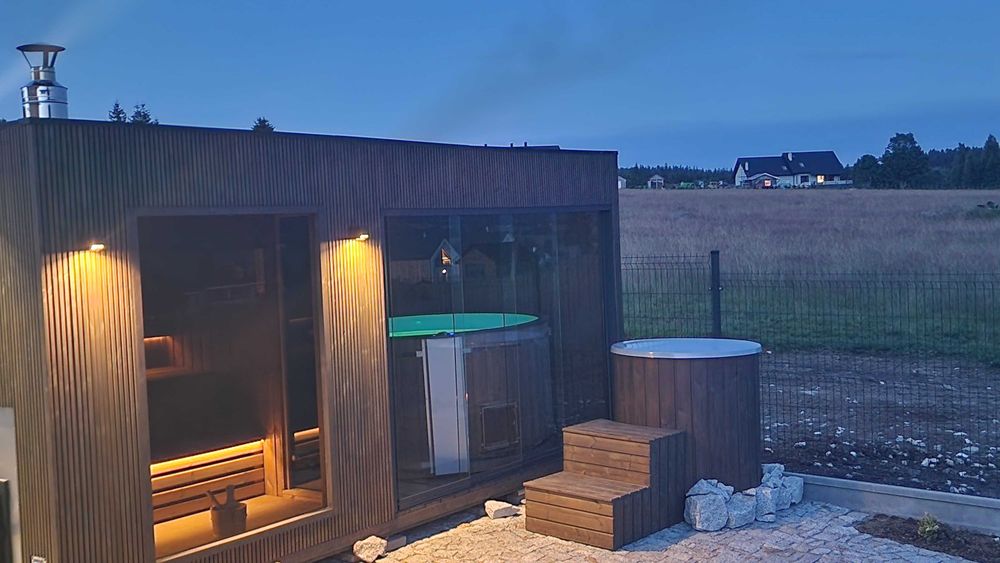 Klimatyzowany dom Góry Stołowe, Sudety Sauna Jacuzzi do 10osób Widok