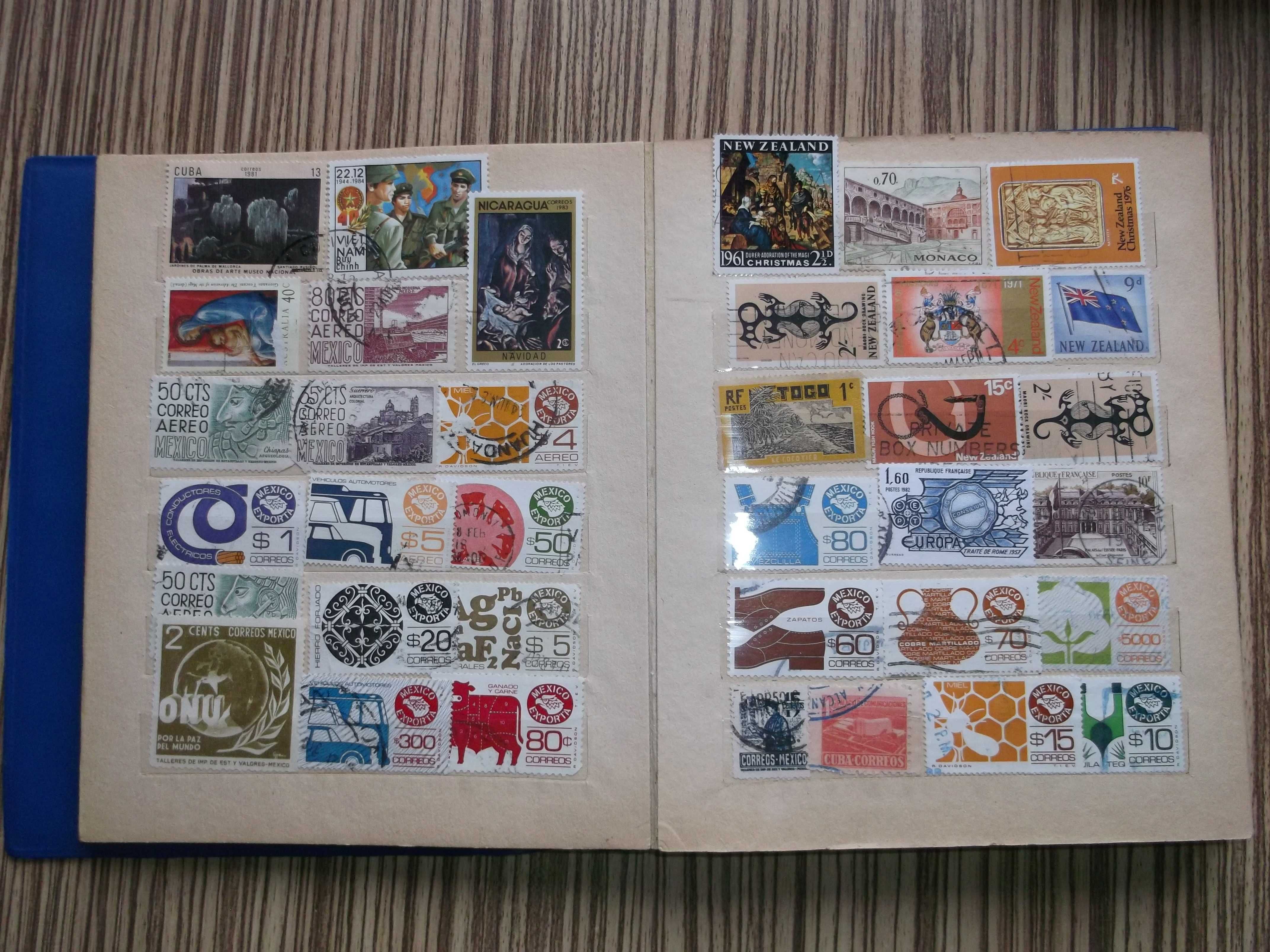 Альбом марок 504 шт № 8