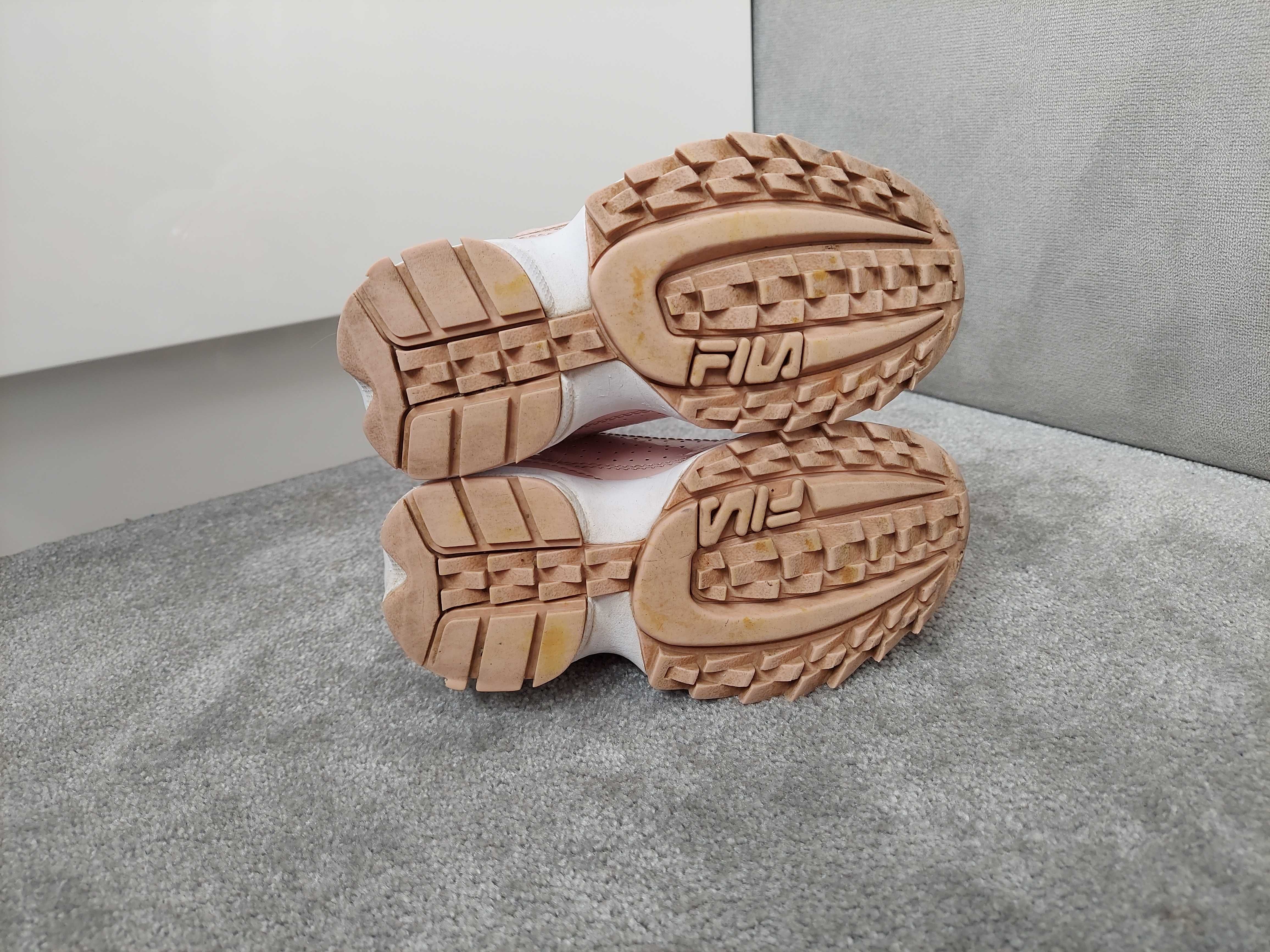 Fila Disruptor A Low Kids r.28 Dziecięce Sneakersy Różowe