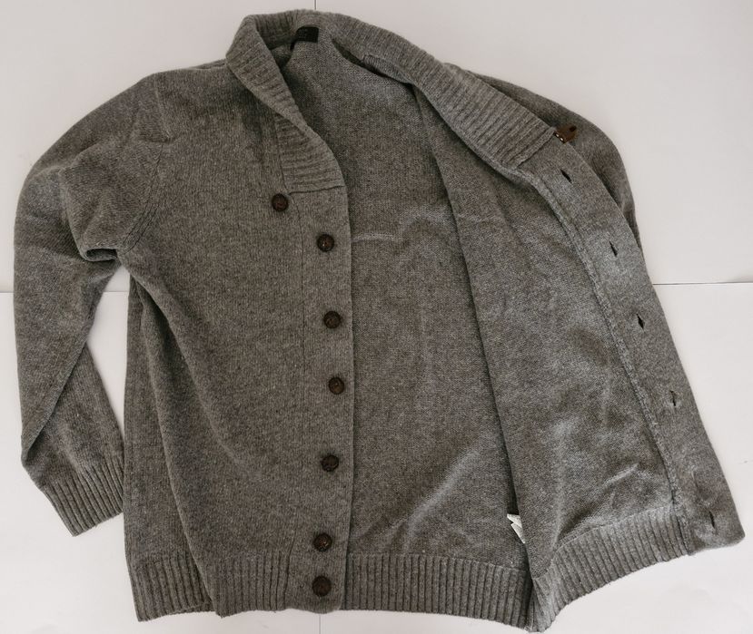 Casaco de lã da marca Zara Man