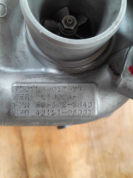 Turbosprężarka mitsubishi