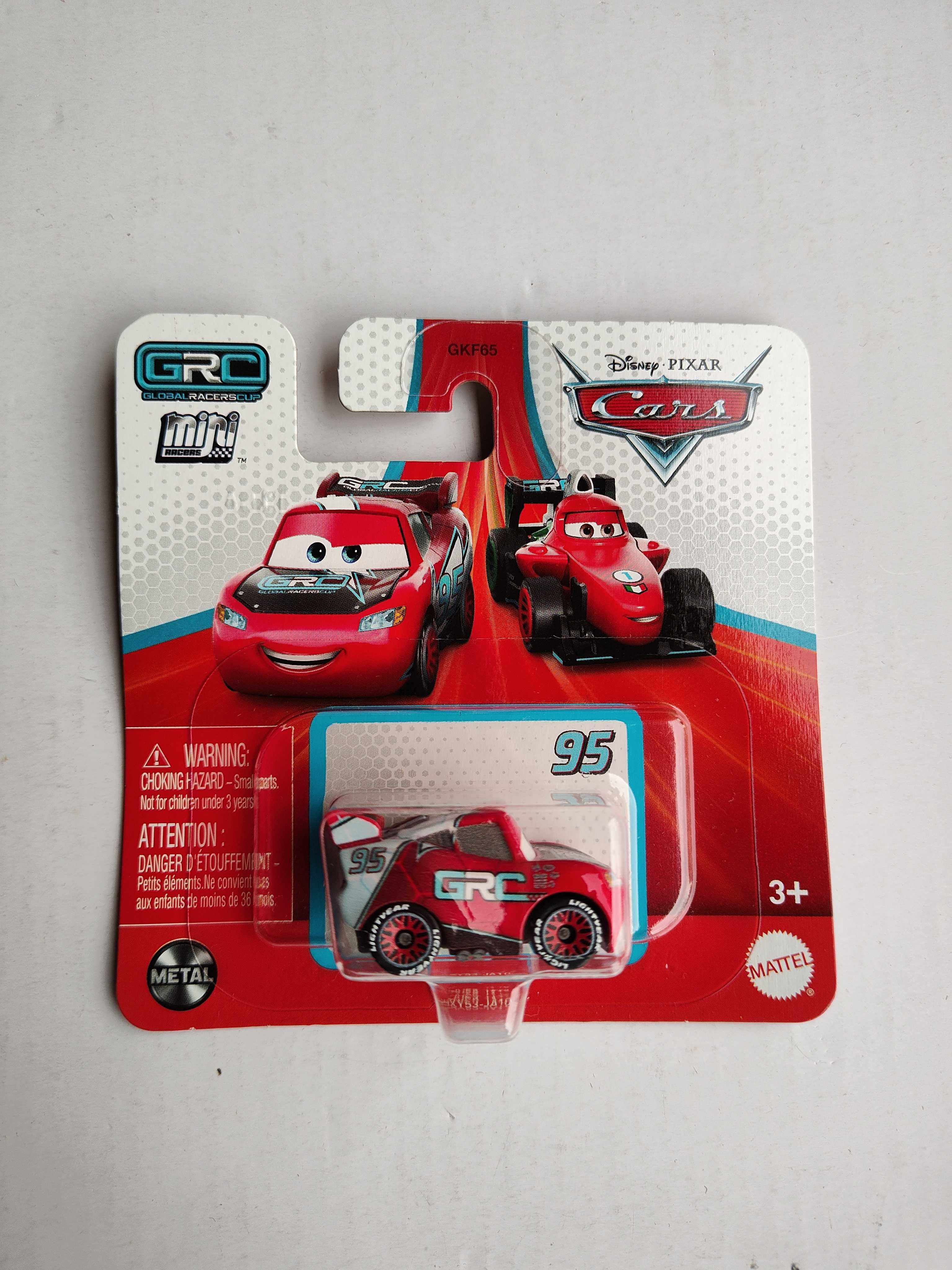 Zygzak McQueen GRC mikroauta mini racers auta Disney cars