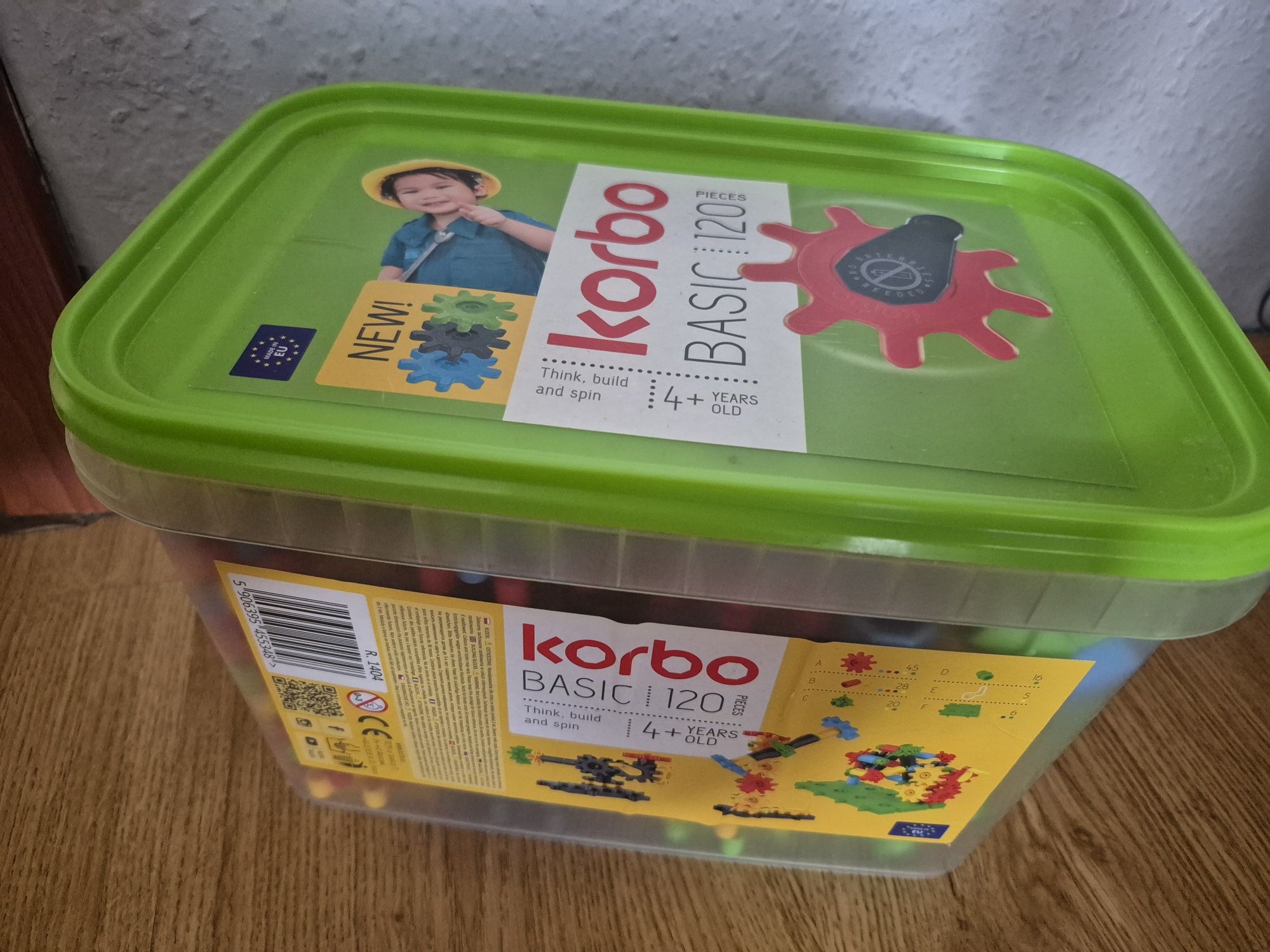 Klocki korbo konstrukcyjne 120