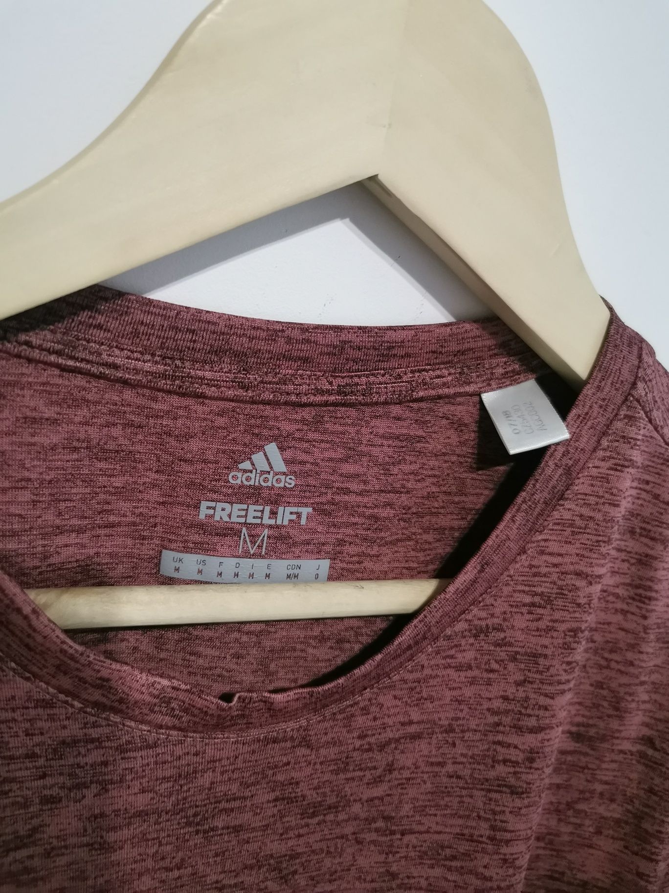 Adidas t-shirt koszulka krótki rękaw sportowa logowana męska M