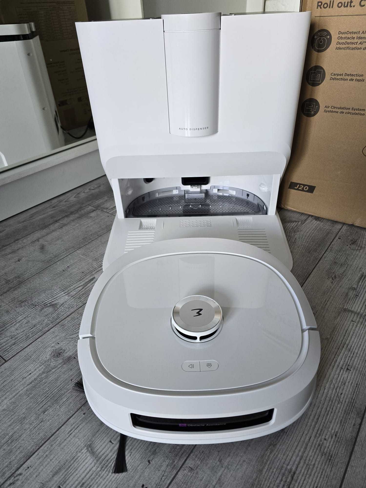 Najlepiej mopujący robot Eureka J20.  Odkurzacz do podłóg z mapowaniem