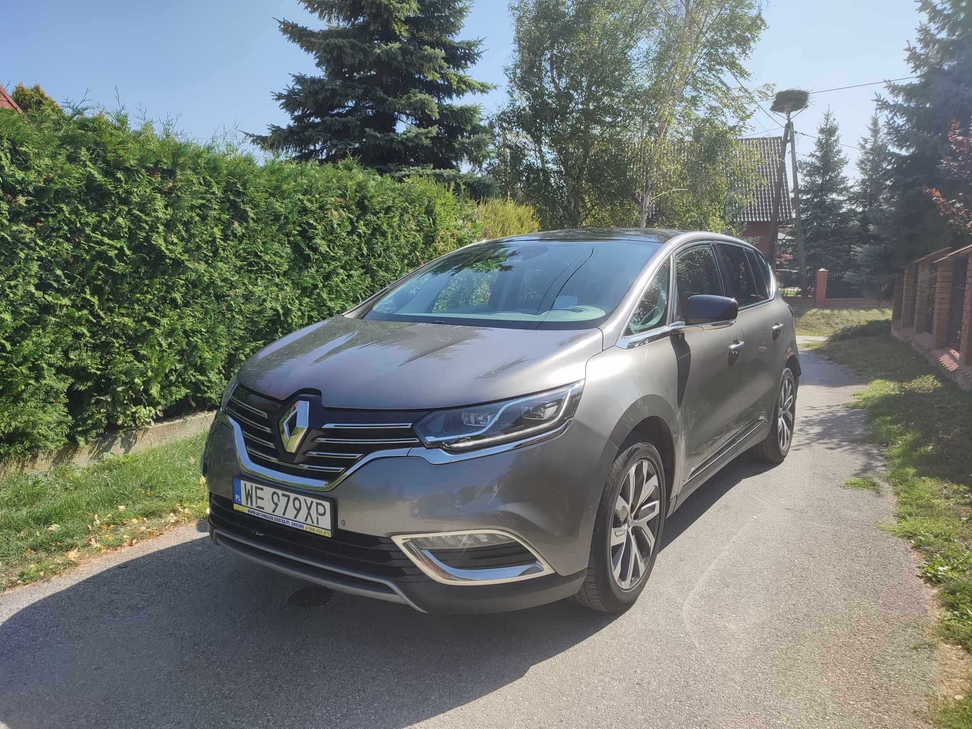 Renault Espace V 1.6 dci 160KM 7 osobowy 4Control kamera Led Vision