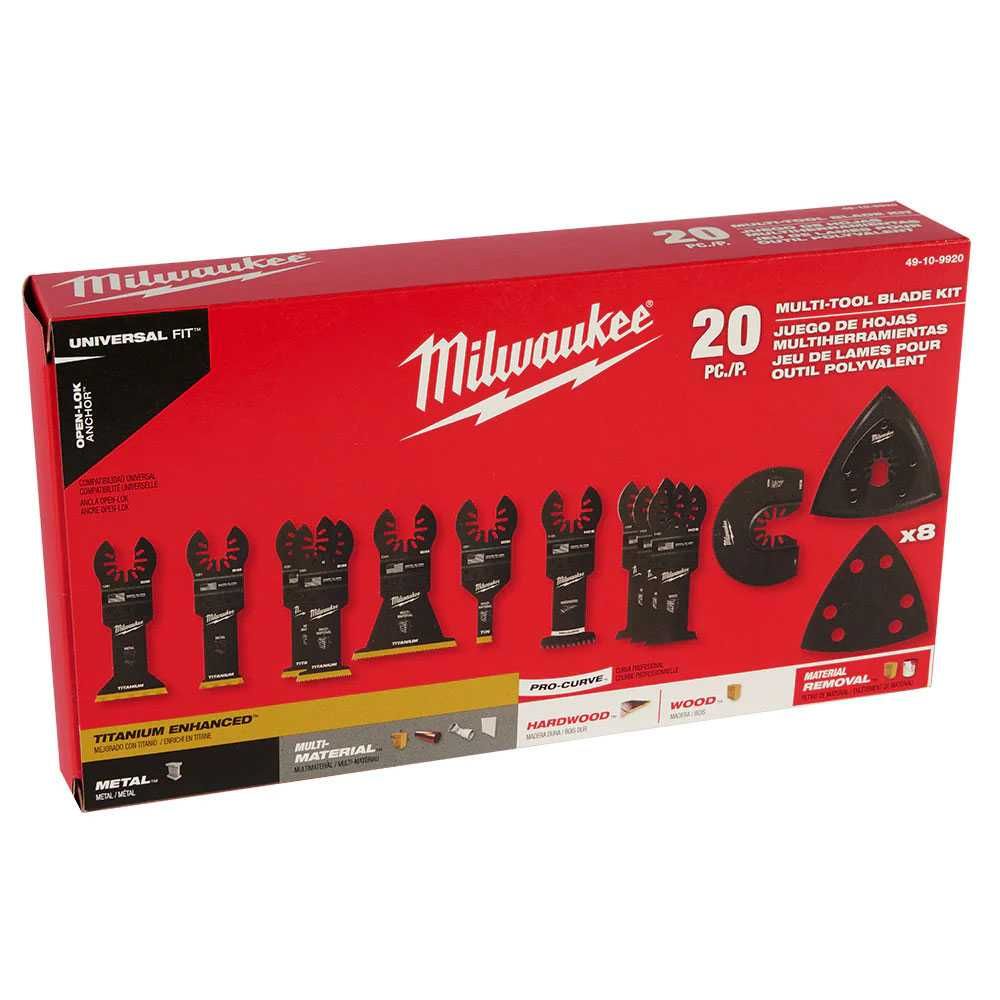 Преміум набір з 20 од по всіх видах матеріалів Milwaukee 49-10-9920