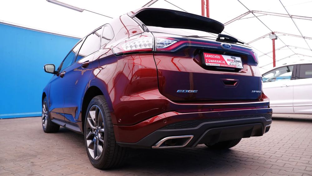 Ford Edge ZobaczFilmVideoFulOpcjaSkóraAlcantaraNaviKameryPanoramaNapęd4xWebasto