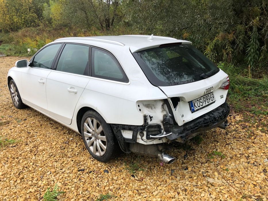 Audi A4 A4 TDI 3.0 Quattro uszkodzony tył