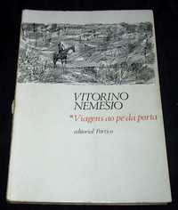 Livro Viagens ao pé da porta Vitorino Nemésio 1ª edição Pórtico