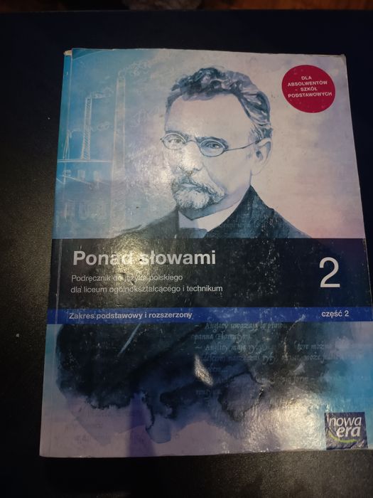 Książka język polski ponad słowami 2 część 2 zakres rozszerzony