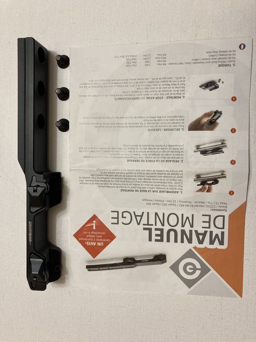 Швидкозʼємне  кріплення INNOMOUNT тепловізора Пульсар Таліон на Блазер